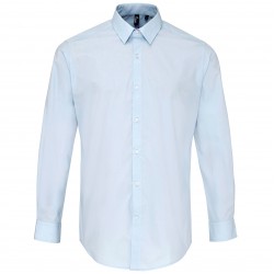 Plain Supreme poplin long sleeve SHIRT PREMIER 125 GSM